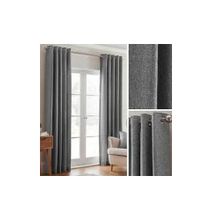 Curtains 1PC Gray